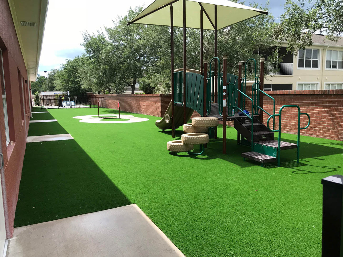 Artificial Turf Playground Maintenance: How to Keep Play Areas Clean and Safe Image