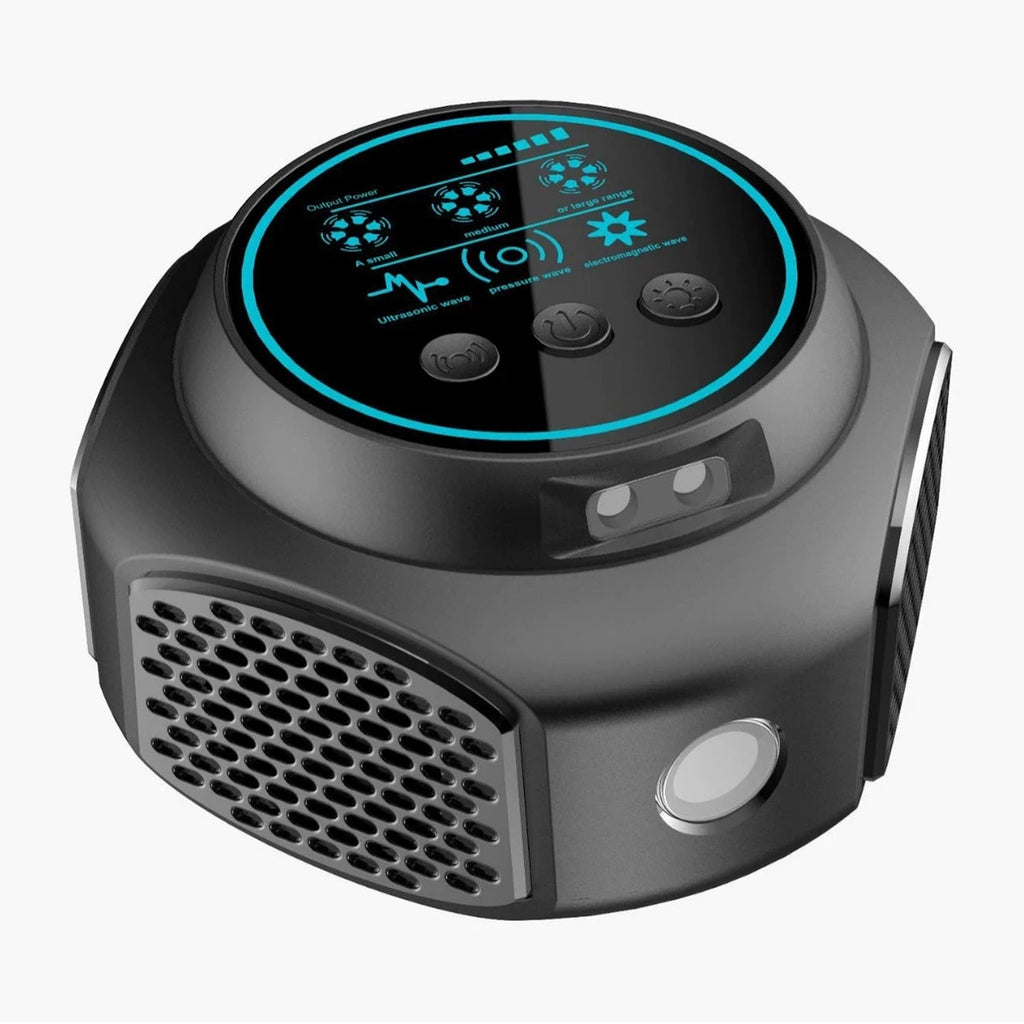 EcoGuard | Ultrasonic Insect Repeller with 360° Coverage | USB Rechargeable & Eco-Friendly Pest Control Solution 0