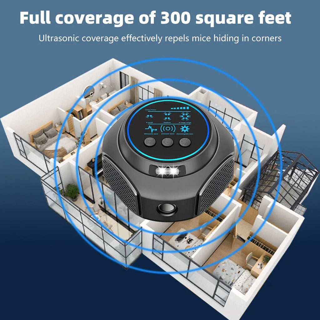 EcoGuard | Ultrasonic Insect Repeller with 360° Coverage | USB Rechargeable & Eco-Friendly Pest Control Solution 3