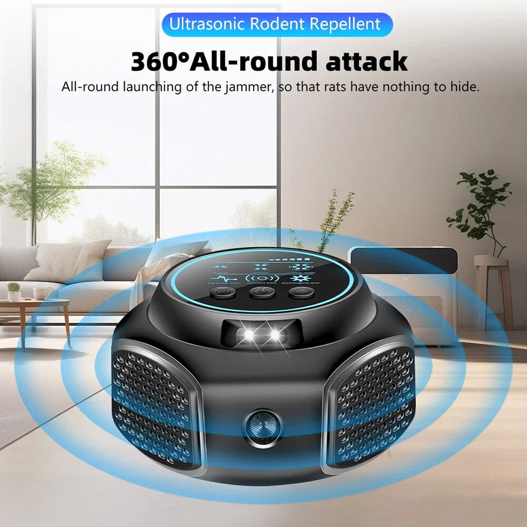 EcoGuard | Ultrasonic Insect Repeller with 360° Coverage | USB Rechargeable & Eco-Friendly Pest Control Solution 7