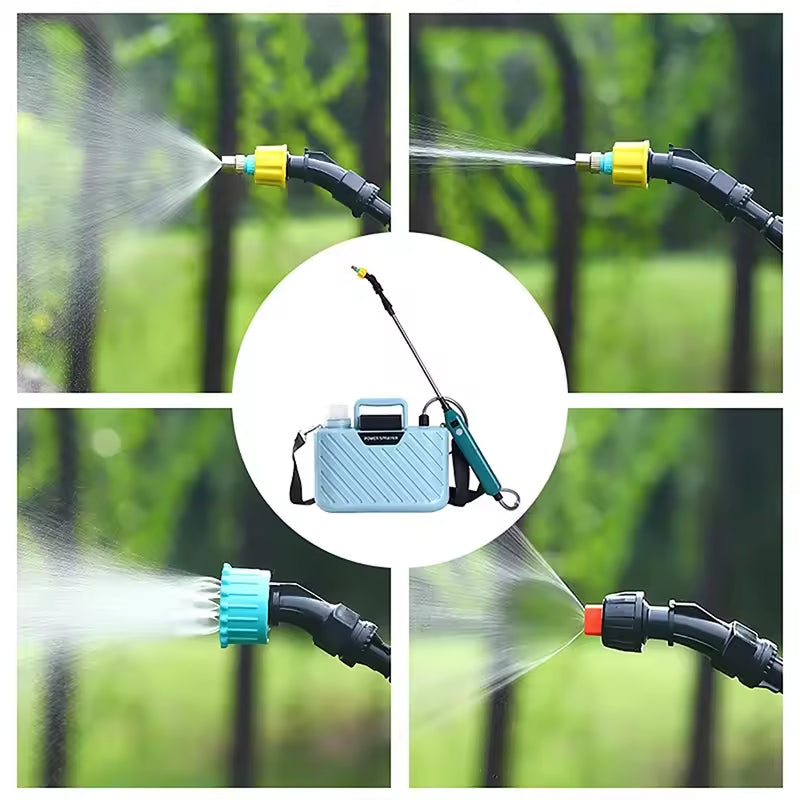 Effortless Gardening | Battery Operated Backpack Sprayer with Adjustable Nozzle | Cordless 5L Tank for Easy Use 5