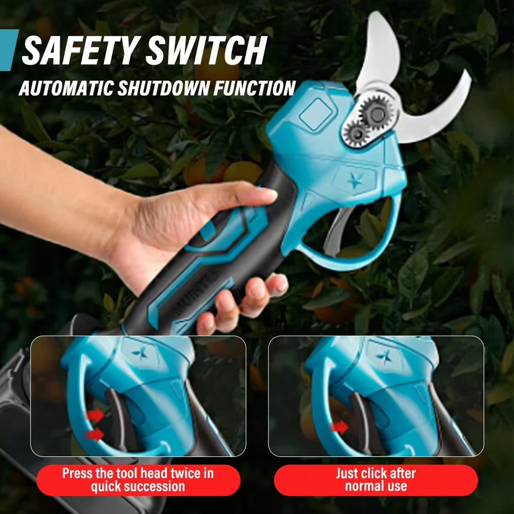 Electric Pruning Shears | High-Torque Motor & Waterproof Design | Effortless Cutting for Garden Maintenance 4