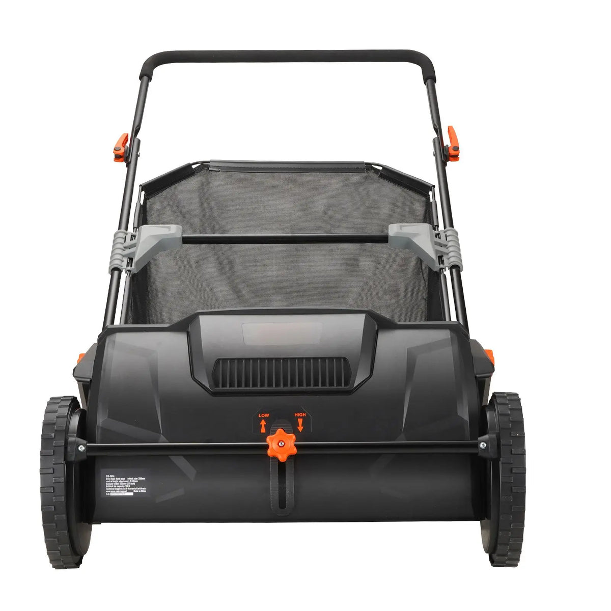 Lawn Sweeper with Heavy-Duty Steel Frame- 21-Inch Push | Efficient Leaf Collection for Easy Yard Maintenance