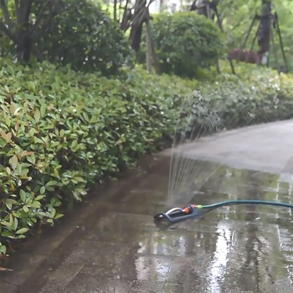 Oscillating Sprinkler System with 19 Precision Nozzles | Durable Aluminum for Even Lawn Coverage 7